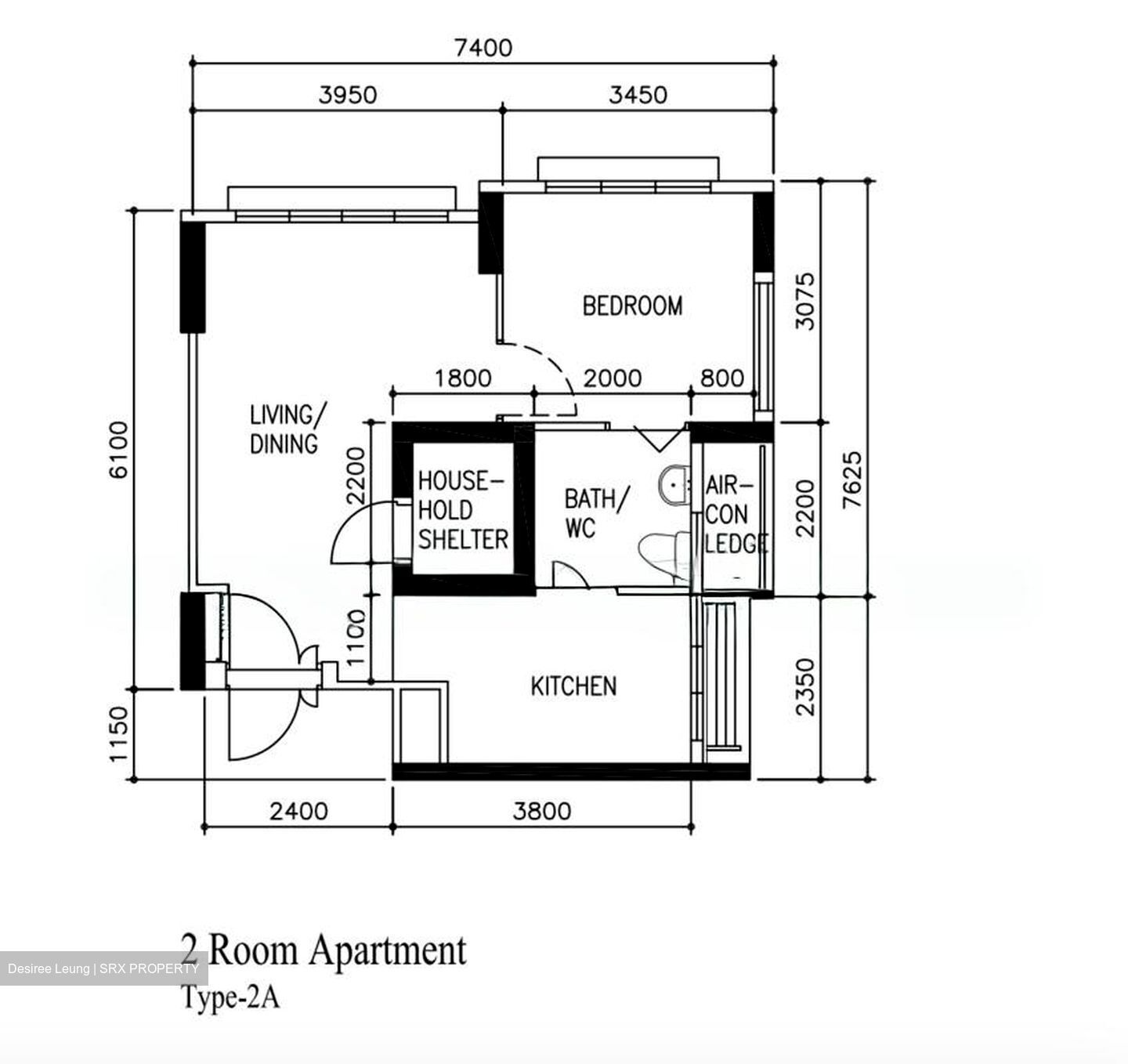 Blk 222A Matilda Edge (Punggol), HDB 2 Rooms #594311201